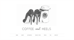 Desktop Screenshot of coffee-and-heels.com